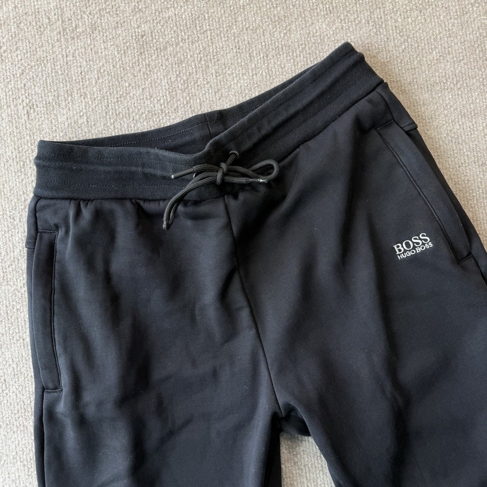 Hugo Boss Joggers Men's Medium Black Stretch Lounge Pants Casual